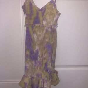 Tie Dye Fitted Dress